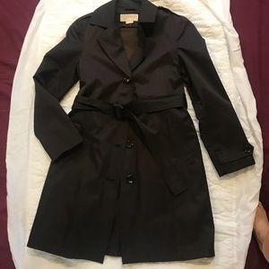 Trench coat with removable liner XS
